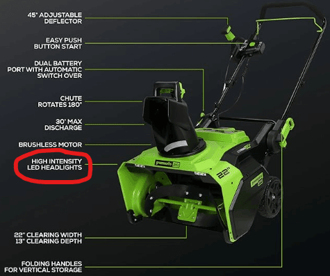 60V snežna freza GD60ST - samo orodje